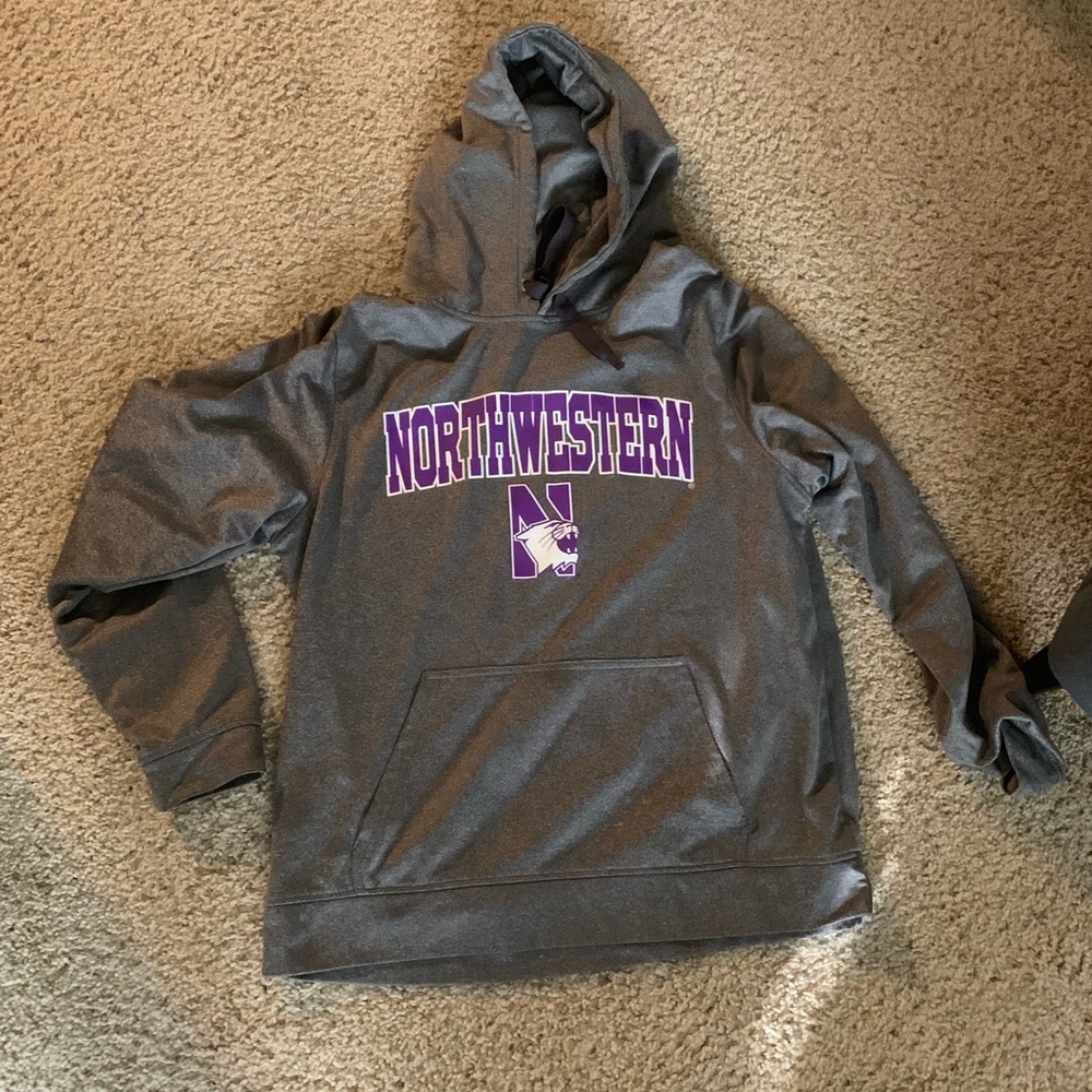 Men’s Northwestern Hoodie Large, no stains/rips